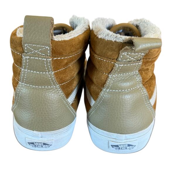 Van's Women's Sk8-Hi Mte Yellow Suede Waterproof Sneaker - Size 7.5 - Picture 8 of 10